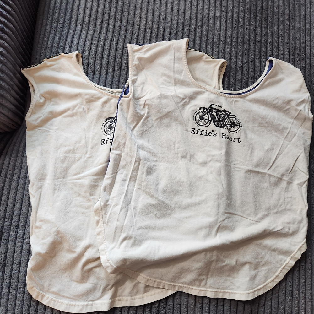 Effie's Heart Cream Kids Tank Top